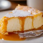 Tempura Cheesecake Crispy Slice