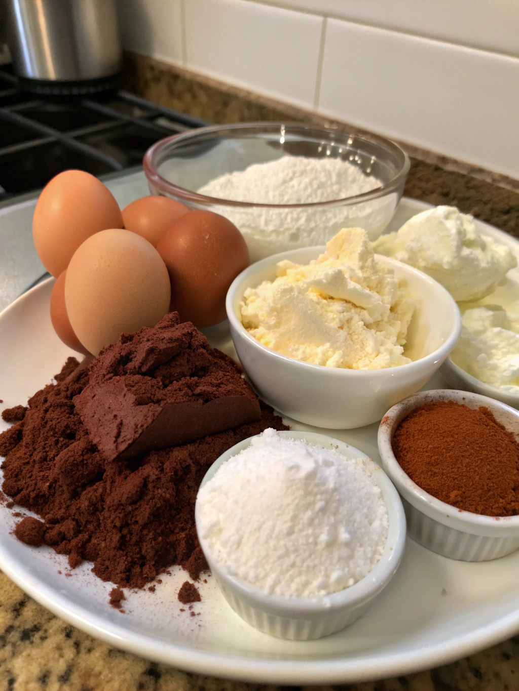 Homemade Red Velvet Brownies Ingredients Homemade Red Velvet Brownies ingredients