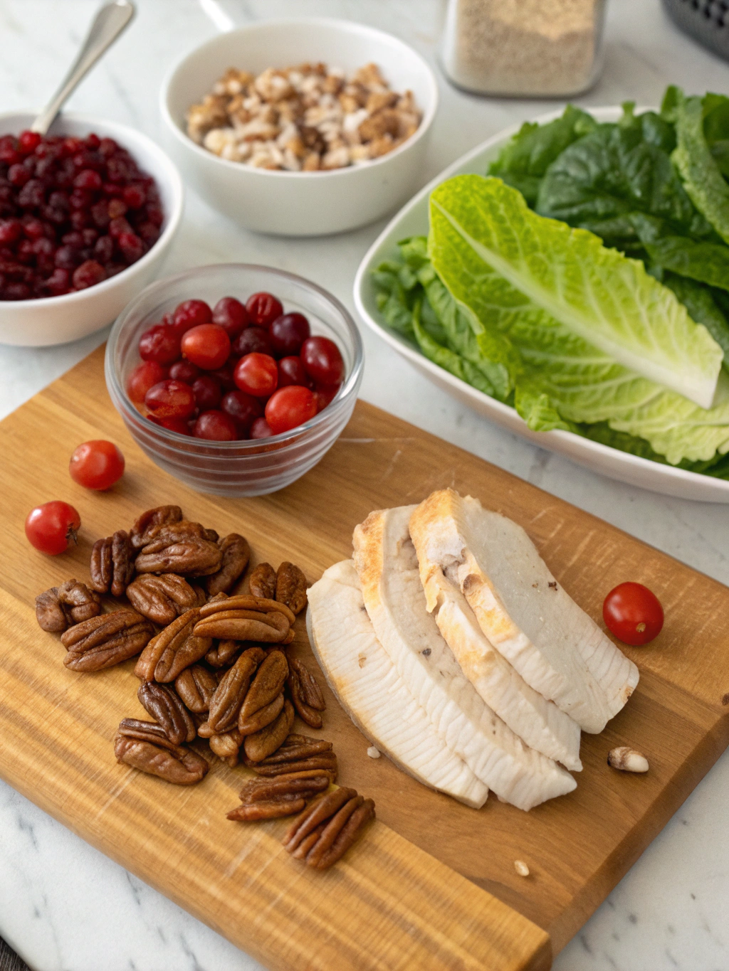 Cranberry Pecan Chicken Salad Ingredients cranberry pecan chicken salad ingredients