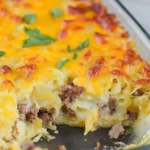 Easy Overnight Breakfast Casserol