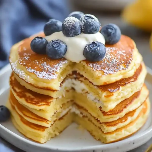 Servig Low calorie pancakes