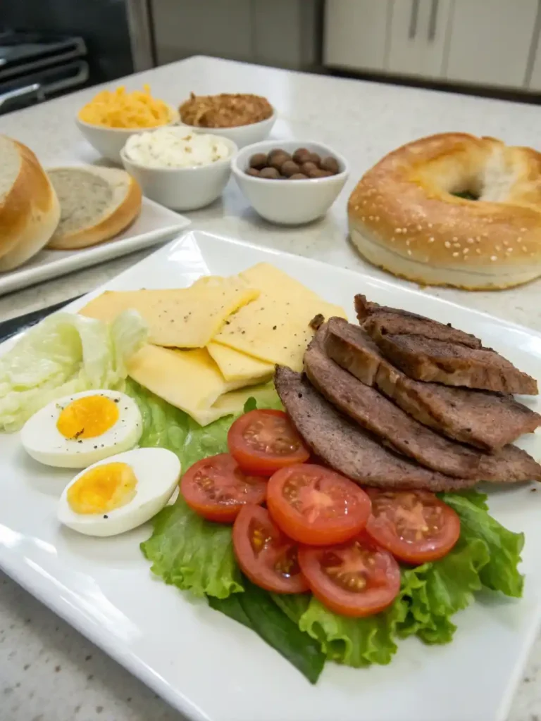 Steak Egg and Cheese Bagel Recipe 26 Steak Egg and Cheese Bagel ingredients